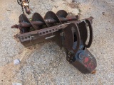 QUICK ATTACH POST HOLE AUGER W/1 BIT