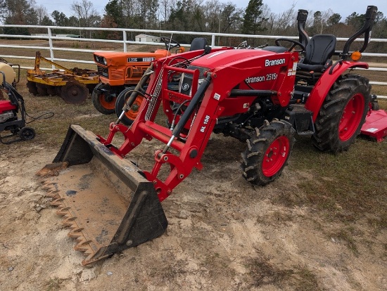 BRANSON 2515H TRACTOR W/ FRONT END LOADER