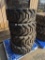 (4) 14-17.5 FORKLIFT TIRES ON RIMS