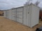 NEW 40FT STORAGE CONTAINER W/2 DOUBLE SIDE DOORS