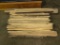 PILE OF LUMBER SPACER STICKS