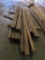 8 WOODEN BEAMS