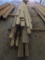 APPROX 40 PIECES ROUGH CUT LUMBER