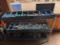 METAL 3 TIER RACK W/24 TRAYS OF BOLTS, WASHERS
