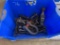BOX OF SHACKLES, GOOSENECK BALL, ETC
