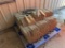 PALLET W/WOODEN STAKES