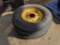 (2) 7.50-16 TRACTOR TIRES ON RIMS