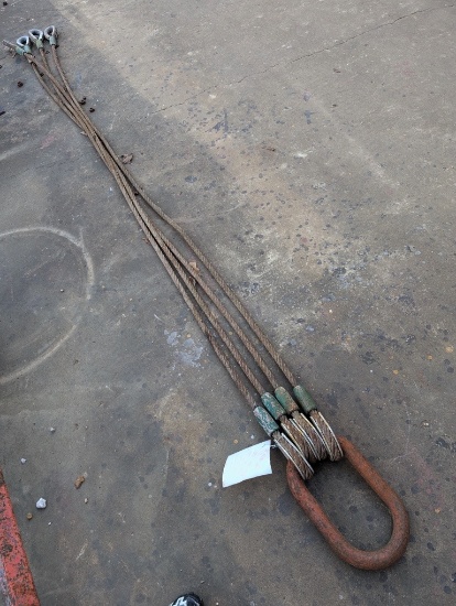 3/4 X 10FT 4 LEG CABLE SLING