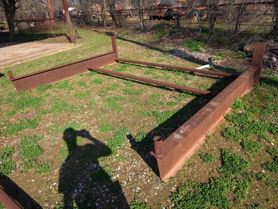I BEAM PIPE RACK