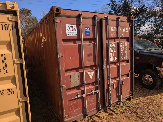 20FT METAL STORAGE CONTAINER