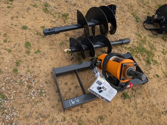 NEW WOLVERINE QUICK ATTACH POST HOLE AUGER