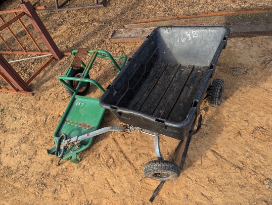 2 ROLLING CARTS