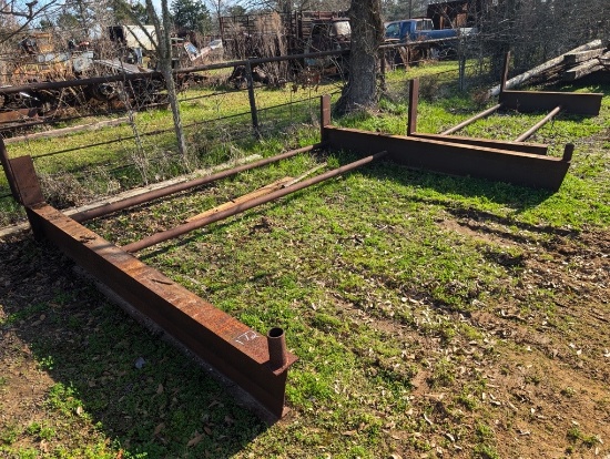 10FT WIDE I BEAM PIPE RACK