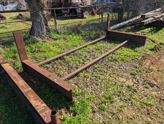 10FT WIDE I BEAM PIPE RACK