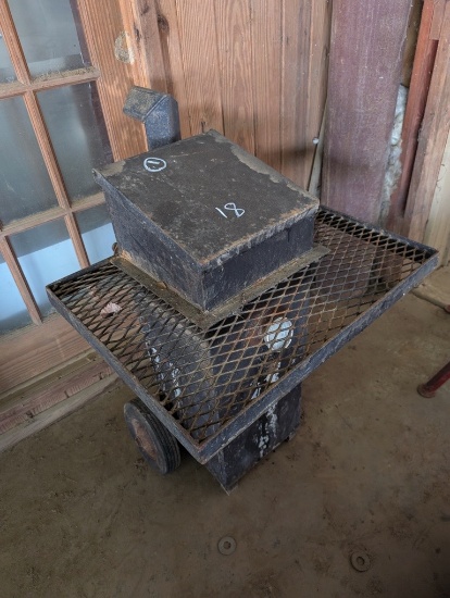 HEAVY DUTY BURNER ON WHEELS