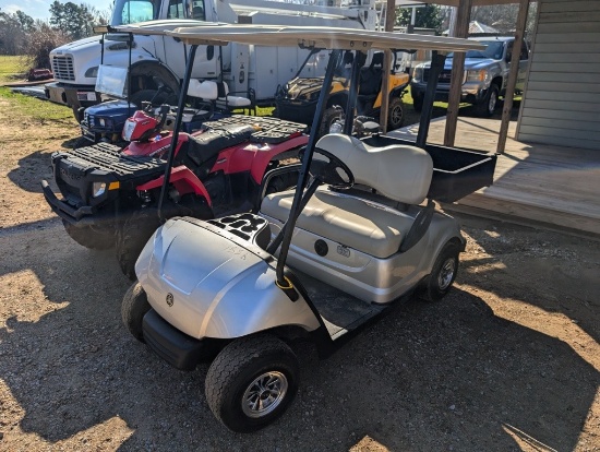 YAMAHA GOLF CART 2 SEATER W/BED, ELECTRIC