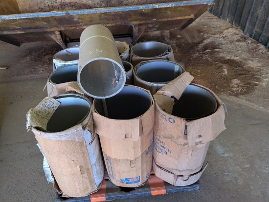 PALLET W/APPROX 10 ROLLS TRIM COIL