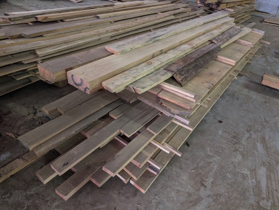 BIG PILE OF LUMBER, APPROX 70 PIECES