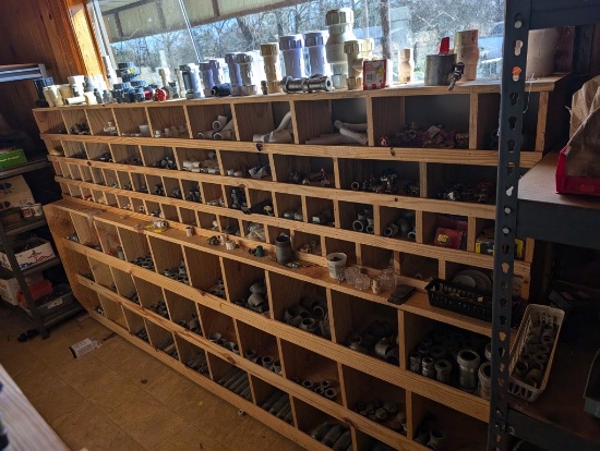 10FT LONG SHELF ORGANIZER, 90 HOLE