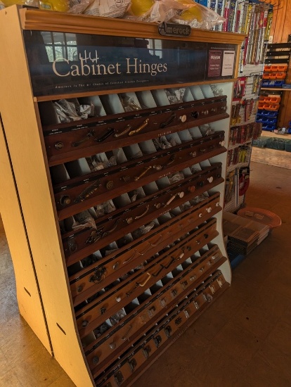 HARDWARE CABINET SHELF W/84 COMPARTMENTS