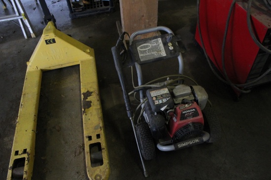 HONDA GC 190 PRESSURE WASHER