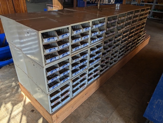 56 METAL SHOP ORGANIZER BOXES