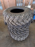 (4) AT30X10R14 FOUR WHEELER TIRES