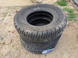 (3) 215/85R16 TIRES