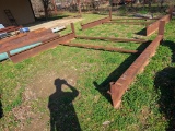 I BEAM PIPE RACK