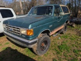 1989 FORD BRONCO XLT AUTO PICKUP