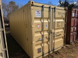 NEW 20FT METAL STORAGE CONTAINER