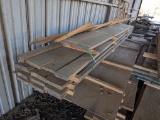 STACK OF OAK BOARDS