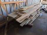 STACK OF OAK BOARDS