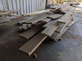 STACK OF OAK BOARDS