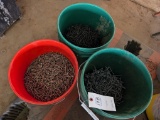 3 BUCKETS SCREWS