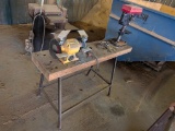 DEWALT BENCH GRINDER & DRILL