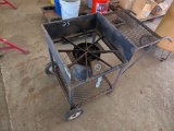 FISH COOKER ON WHEELS