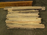 PILE OF LUMBER SPACER STICKS