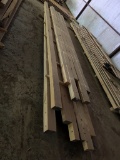 APPROX 12 WOODEN POSTS, BEAMS