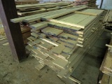 BIG PILE OF ROUGH CUT LUMBER