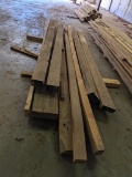 8 WOODEN BEAMS