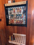 PEG BOARD SHELF W/NEW TOOLS