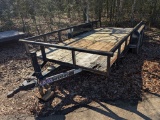 2011 TIGER BUMPER TRAILER