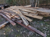 PILE OF MISC LUMBER