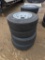 (4) NEW ST 215/75R17.5 TIRES ON RIMS