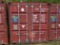 USED 20FT METAL STORAGE CONTAINER