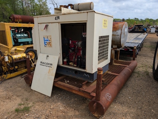 BALDOR 30KW GENERATOR ON SKID