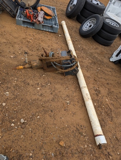 BOBCAT BORING ATTACHMENT W/BITS
