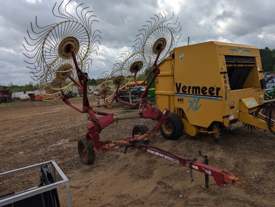 SITREX 8 WHEEL HAY RAKE