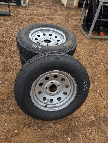 4 NEW ST 20.5/75 R 15 TIRES